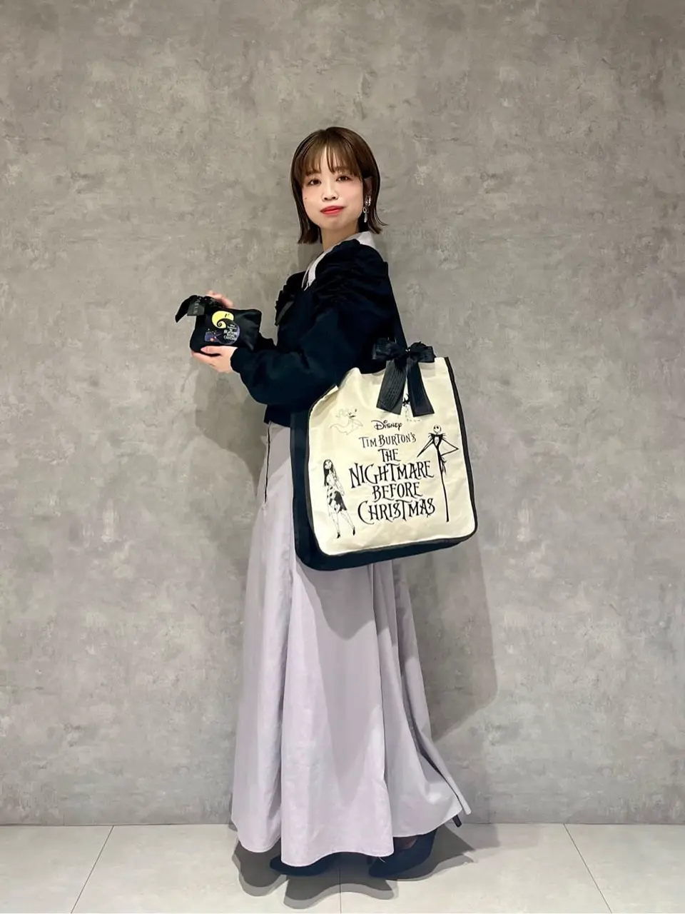 ナイトメアー・ビフォア・クリスマス/トート/Maison de FLEUR（メゾン