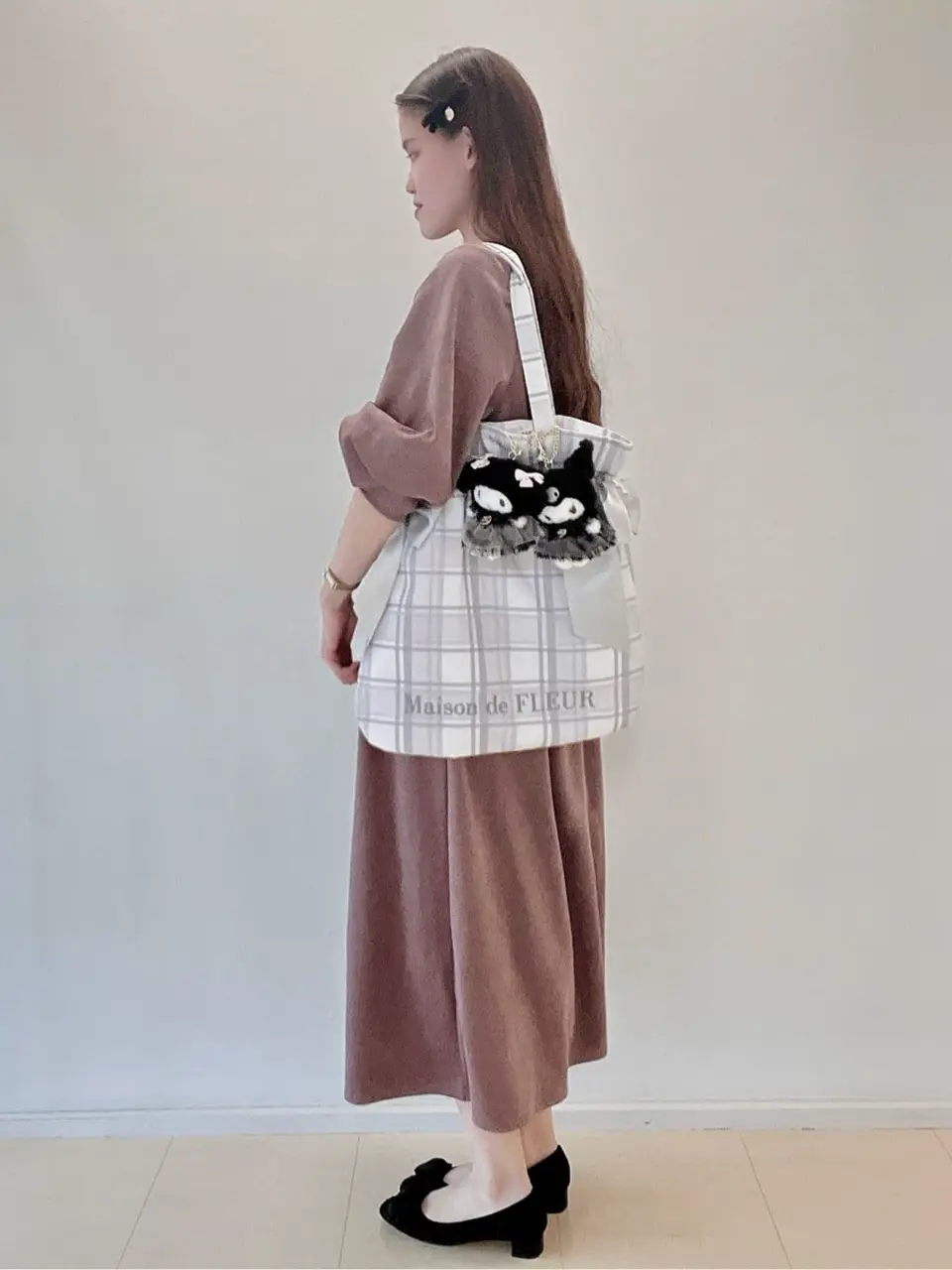 Maison de FLEUR KUROMI / MY MELODY チャーム KUROMI / MY MELODY チャーム/Maison de FLEUR（メゾン ド フルール