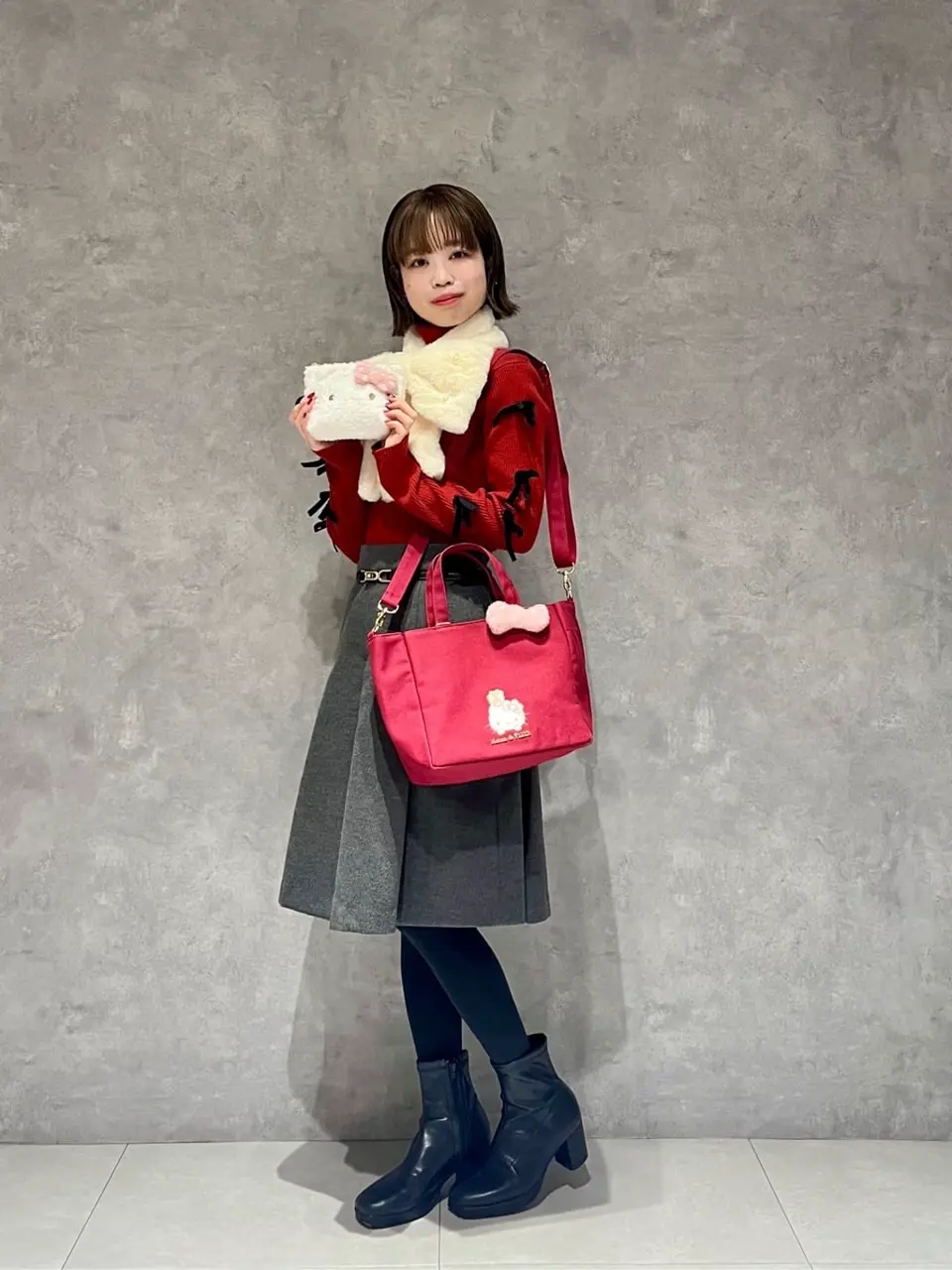 ハローキティ 2Wayトートバッグ/Maison de FLEUR（メゾン ド フルール