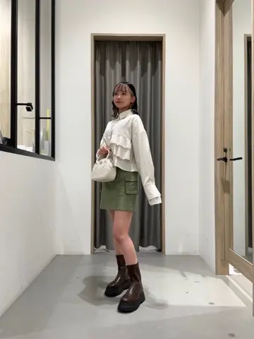 UGG@mos ツイル ジャケット・ミニスカート