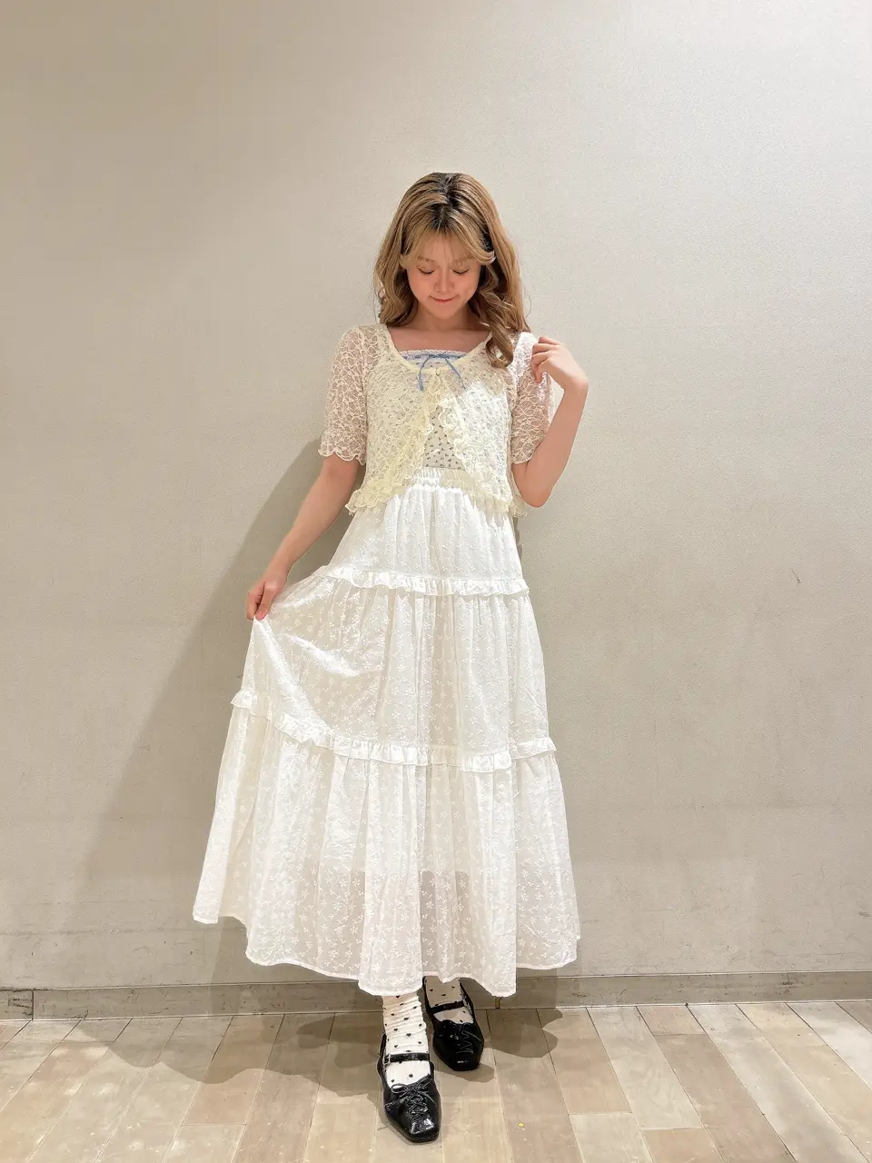 RETRO GIRL｜ボレロ&テレコキャミOPセット | Rakuten Fashion