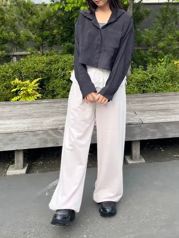 フード付レースショートSH|ems excite | RETRO GIRL ONLINE