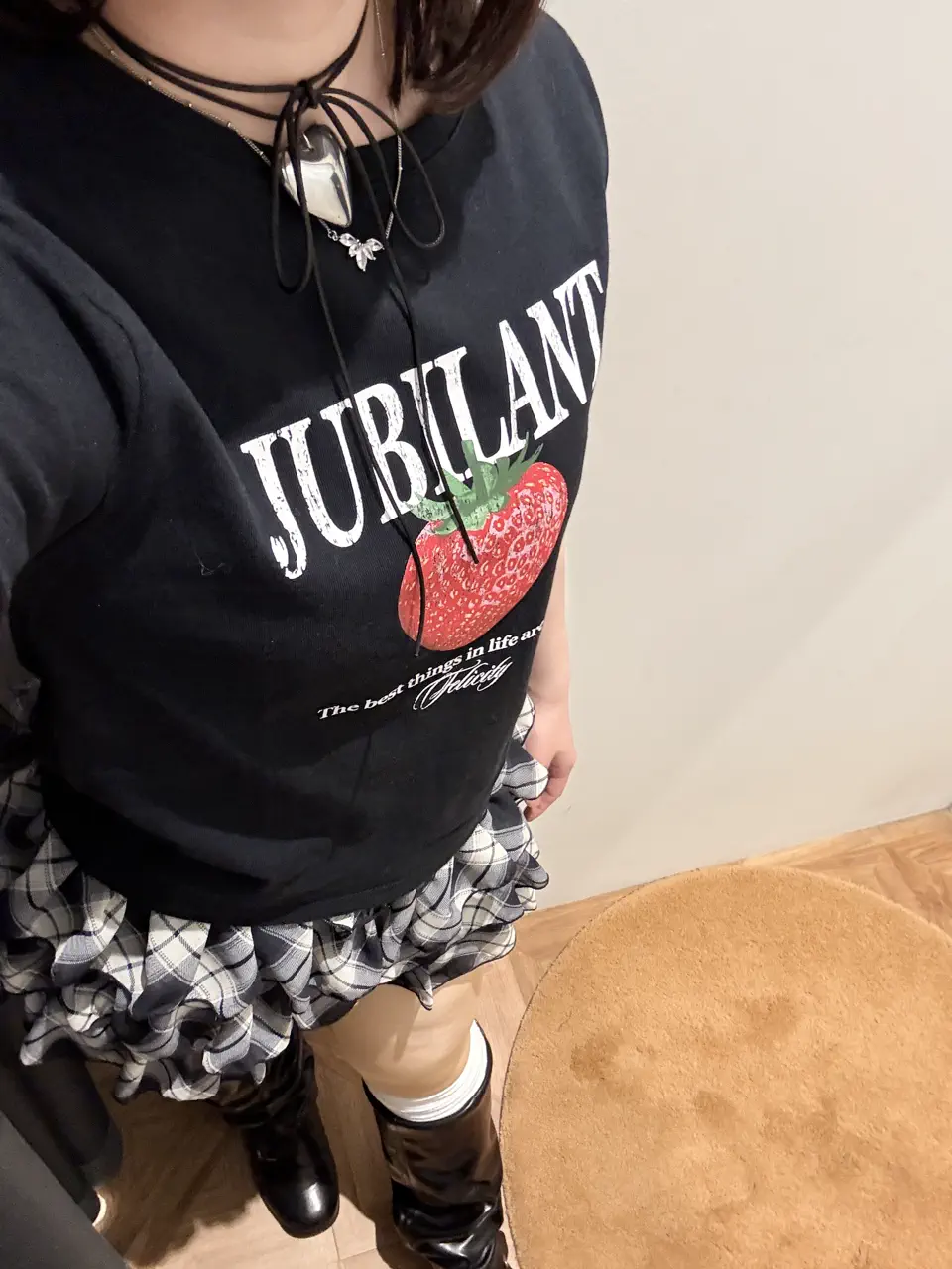ストロベリープリントTEE|ems excite | RETRO GIRL ONLINE STORE
