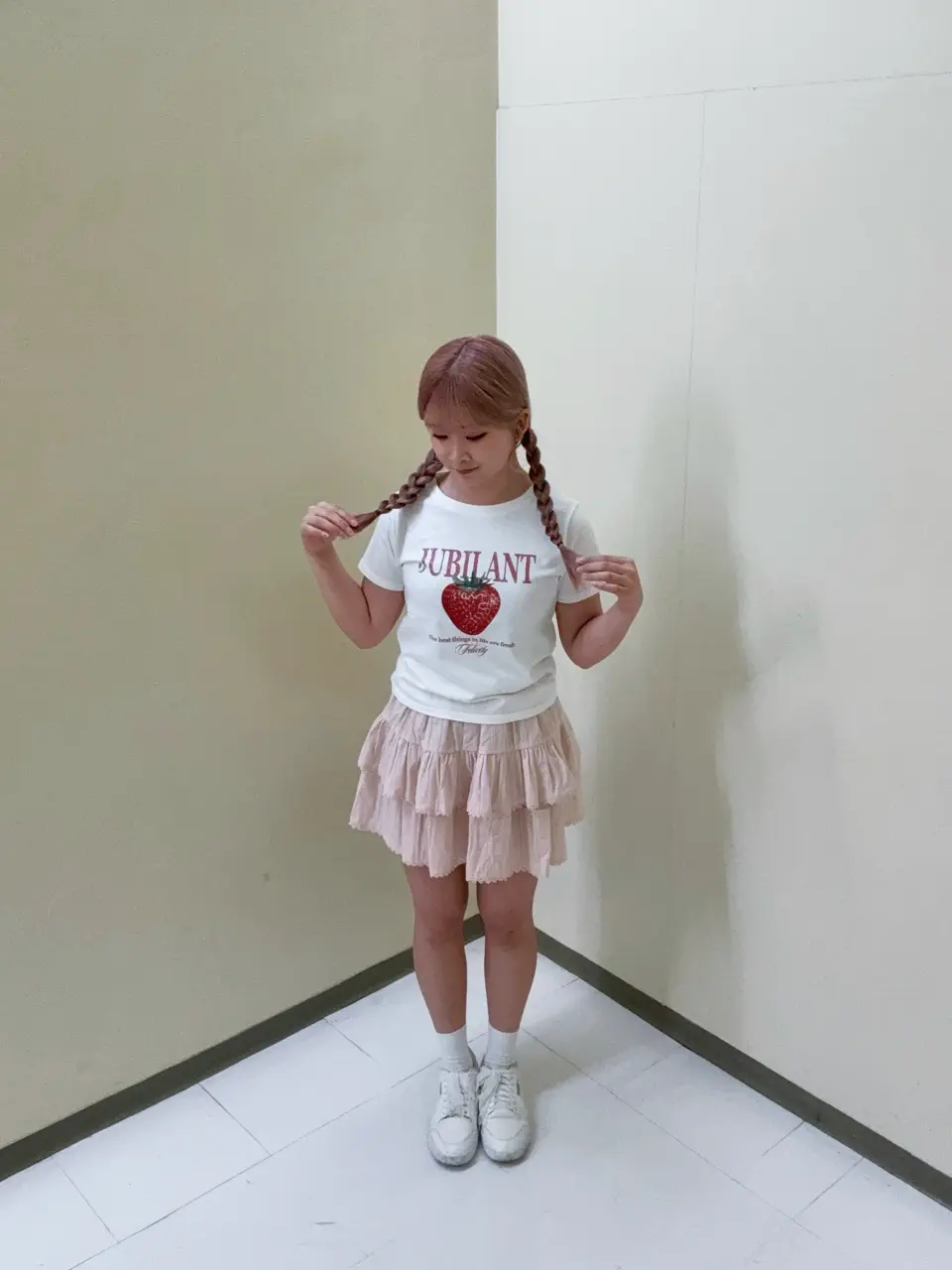 ストロベリープリントTEE|ems excite | RETRO GIRL ONLINE STORE