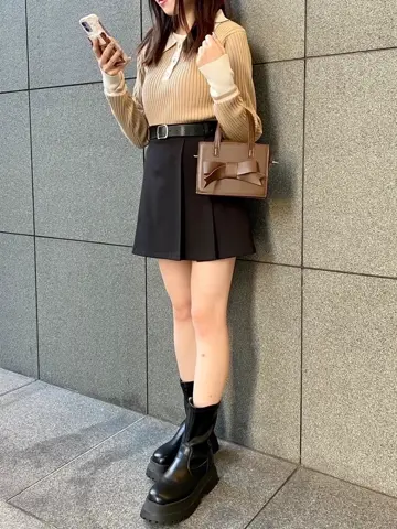 リボン付2wayバッグ|ems excite | RETRO GIRL ONLINE STORE