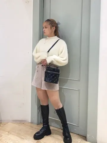 レースアップロングブーツ|ems excite | RETRO GIRL ONLINE