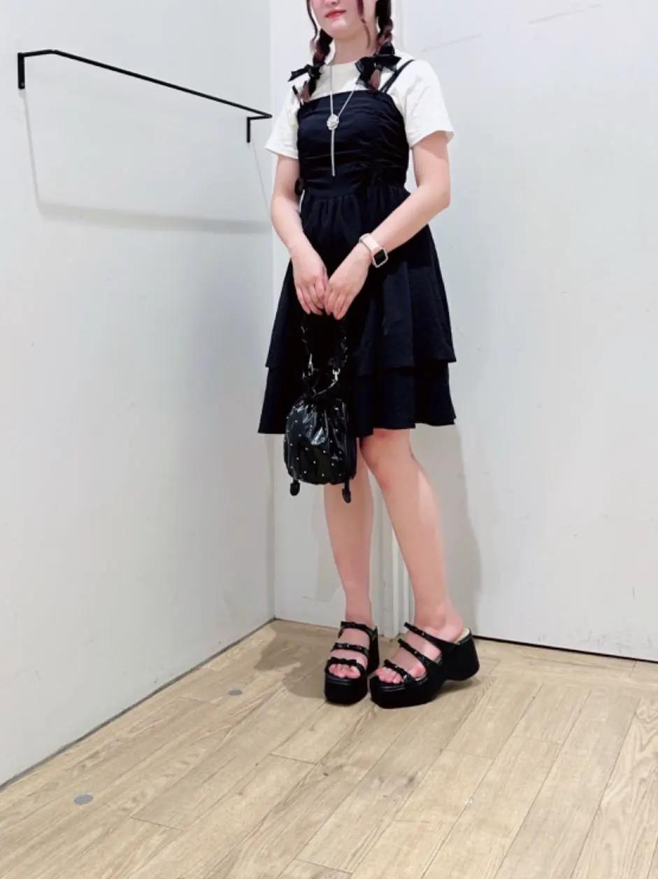 ❥専用出品 ビジューロゴドロストTEE|ems excite | RETRO GIRL ONLINE STORE