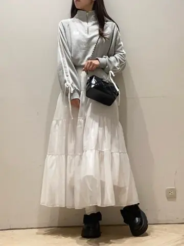 rei　♡オーダー専用ページ♡ an/アン】総レース/ 襟付き/ フロントジップ/ ラインデザイン