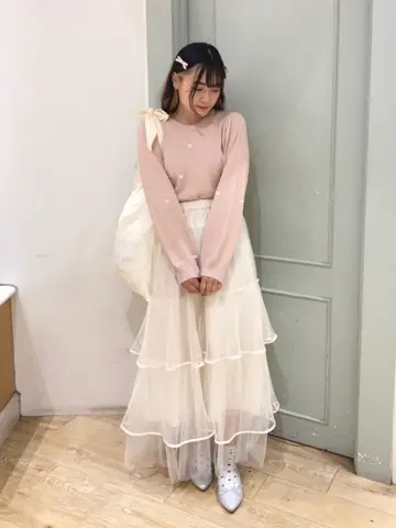 M me eme POP-UP ノベルティー　リボンバック　エムミーエメ M me eme POP-UP ノベルティー リボンバック