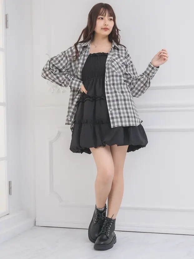 はぴ様 C5168 楽ちんデイリーコーデ Today's outfit🍂 ブラウンでちょっと秋気分。♡ @emor__