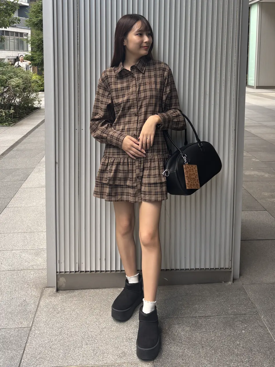2段フリルチュニックOP|ems excite | RETRO GIRL ONLINE STORE