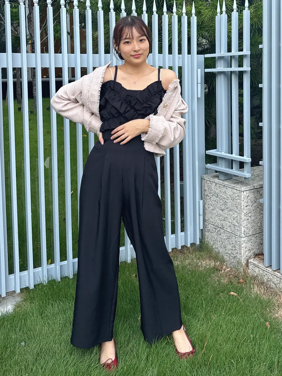 AND MARY ベージュ ジャケット STAFF STYLING｜THE SHOP YOHJI YAMAMOTO