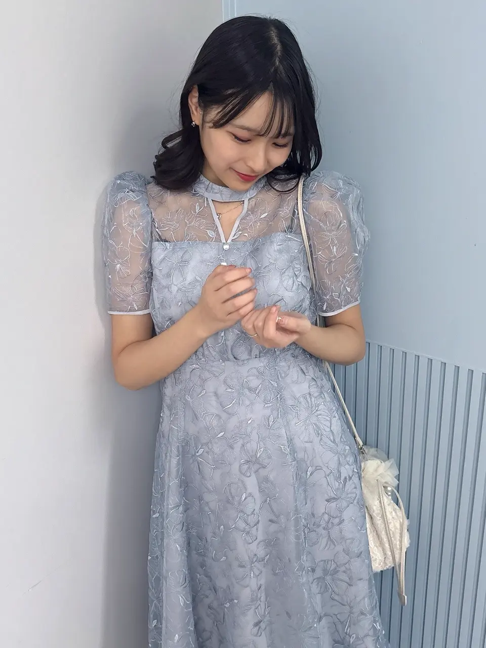 オケージョン】花柄総刺繍ドレス|ems excite | RETRO GIRL ONLINE