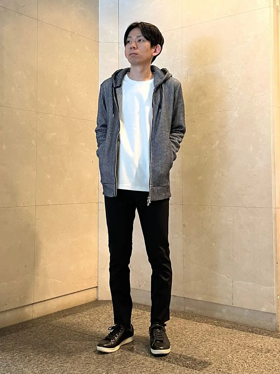 TETE HOMME チノパン TETE HOMME｜テットオム ピケストレッチパンツ メンズ パンツ