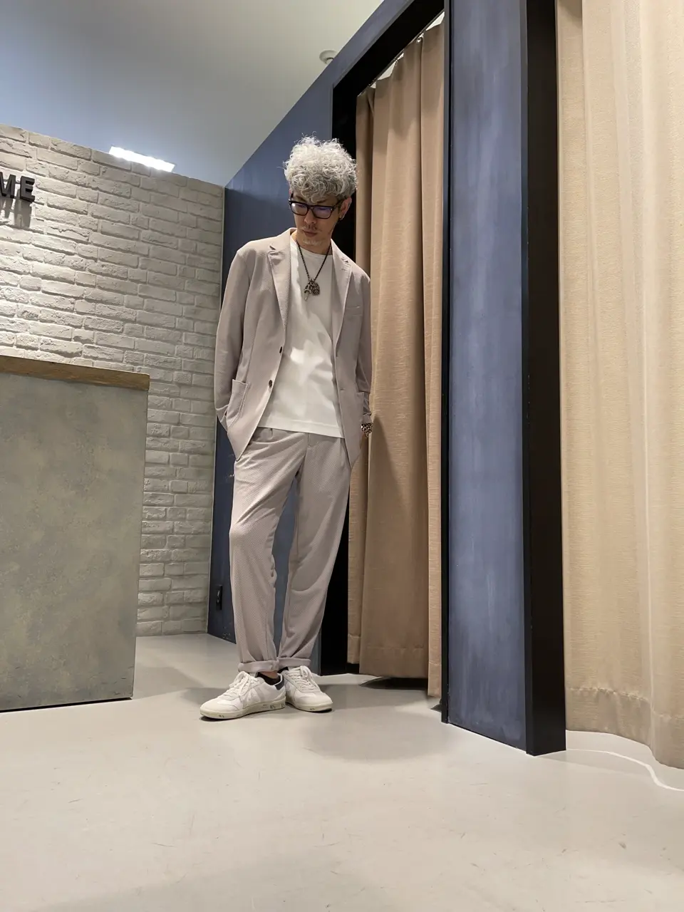 TETE HOMME｜テットオム ライトハニカムジャケット メンズ