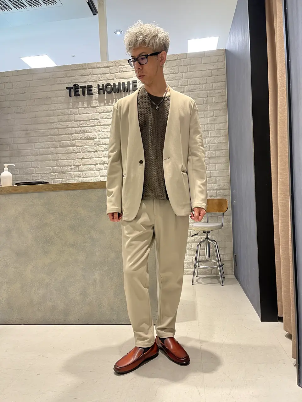 【新品未使用】TETE HOMMEキルトタッセルドライビングシューズ イタリア製 新品未使用】TETE HOMMEキルトタッセルドライビングシューズ