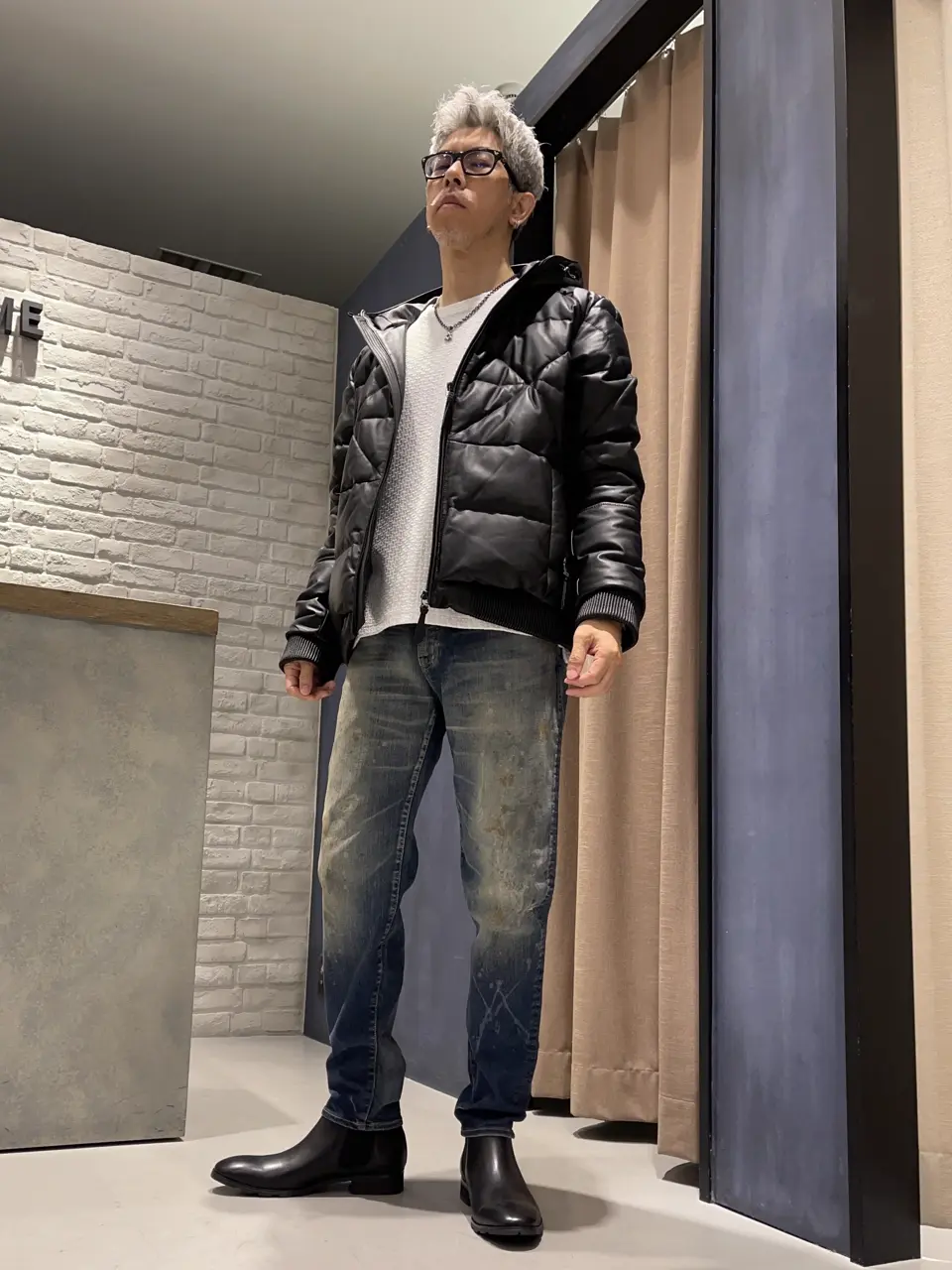 HALB】ワイドテーパードカーゴパンツ