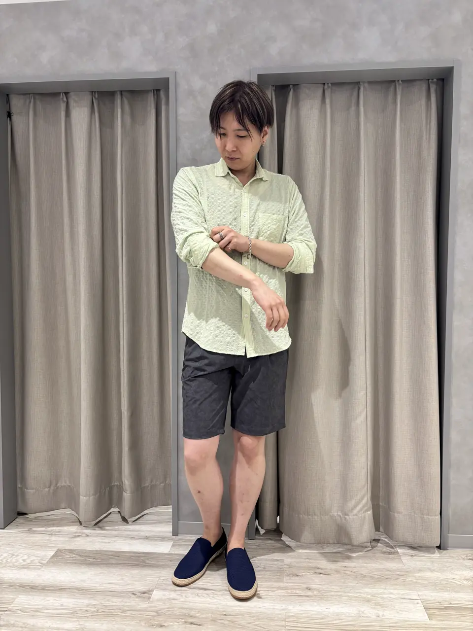 再値下げ】ムラプリントショートパンツ