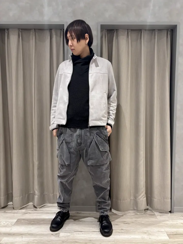 HALBカーゴパンツ HALB】ワイドテーパードカーゴパンツ