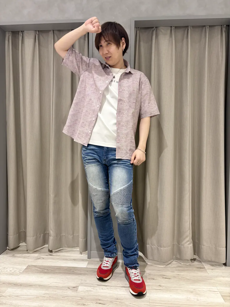 HALB】バイカーデニム