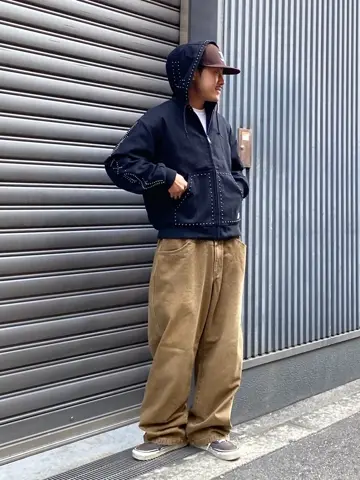 ジャケット・アウター XL STUDDED HOODED WORK JACKET XLARGE｜XL STUDDED HOODED WORK JACKET | Rakuten Fashion(楽天