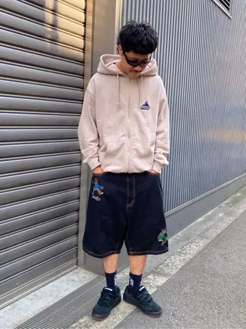 SLANTED OG ZIP HOODED SWEATSHIRT – calif（カリフ）公式サイト