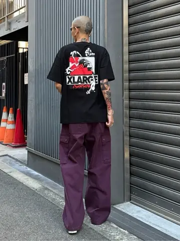 XLARGE エクストララージ リバーシブル スカジャン Lサイズ 2025