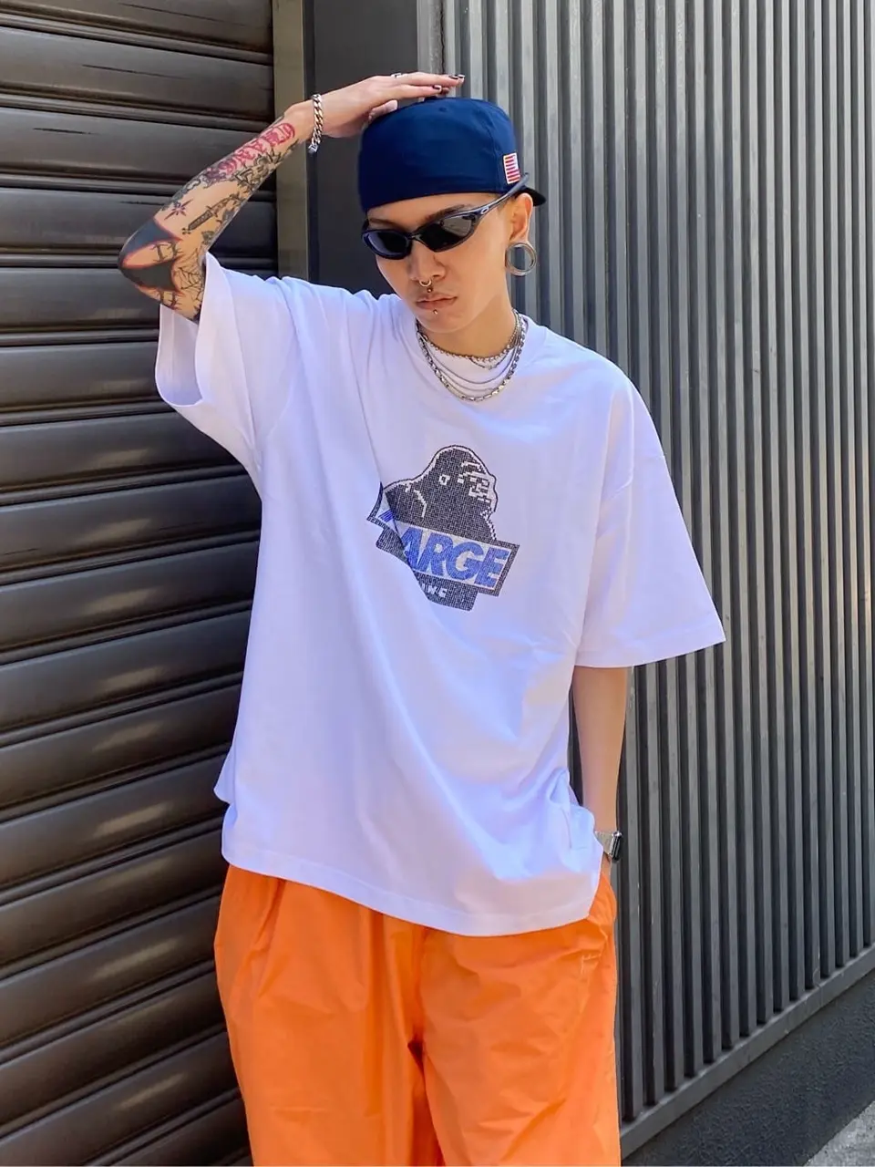 RHINE STONE SLANTED OG S/S TEE – calif（カリフ）公式サイト