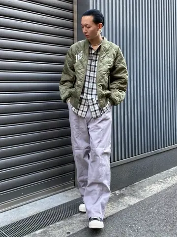 早い者勝ち XLARGE×NAS BOMBER JACKET アーティストコラボ◎ 早い者勝ち XLARGE×NAS BOMBER JACKET アーティストコラボ◎ (X