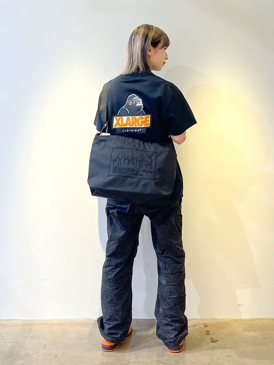 ★限定品★コラボ品★極美品★Manhattan✖Xlarge　ショルダーバッグ 0-