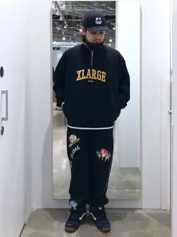 りー XLARGE×LIBERTY WALK HALF ZIP SWEATSHIRTS – calif（カリフ）公式サイト