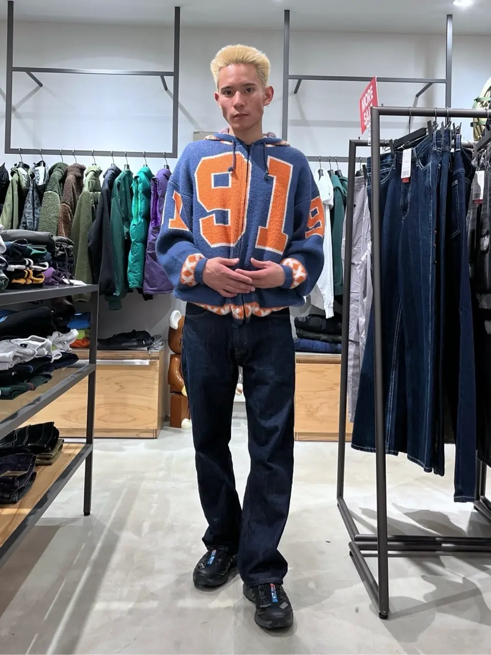 ZIP UP HOODED KNIT XLARGE – calif（カリフ）公式サイト