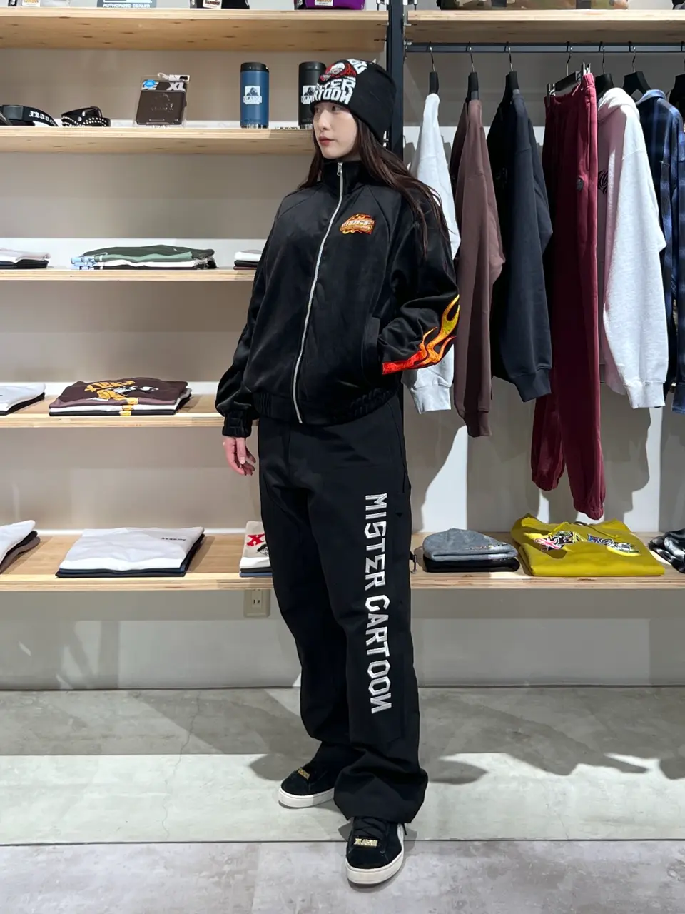 VELOUR TRACK JACKET – calif（カリフ）公式サイト
