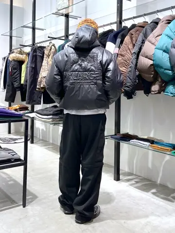 QUILTING LOGO HOODED PUFFER JACKET – calif（カリフ）公式サイト