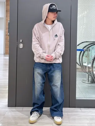 SLANTED OG ZIP HOODED SWEATSHIRT – calif（カリフ）公式サイト