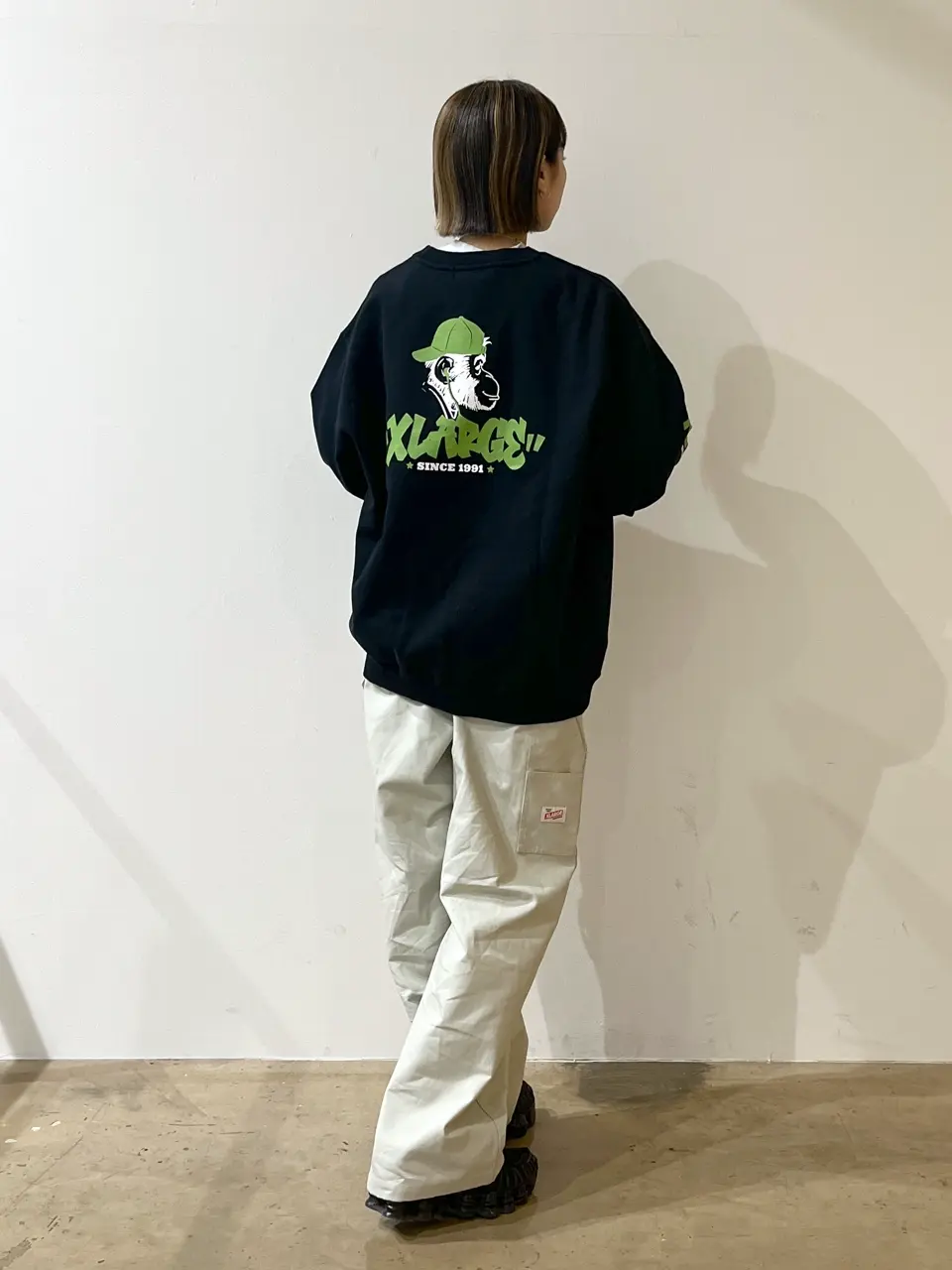 TAGGING LOGO CREWNECK SWEAT – calif（カリフ）公式サイト