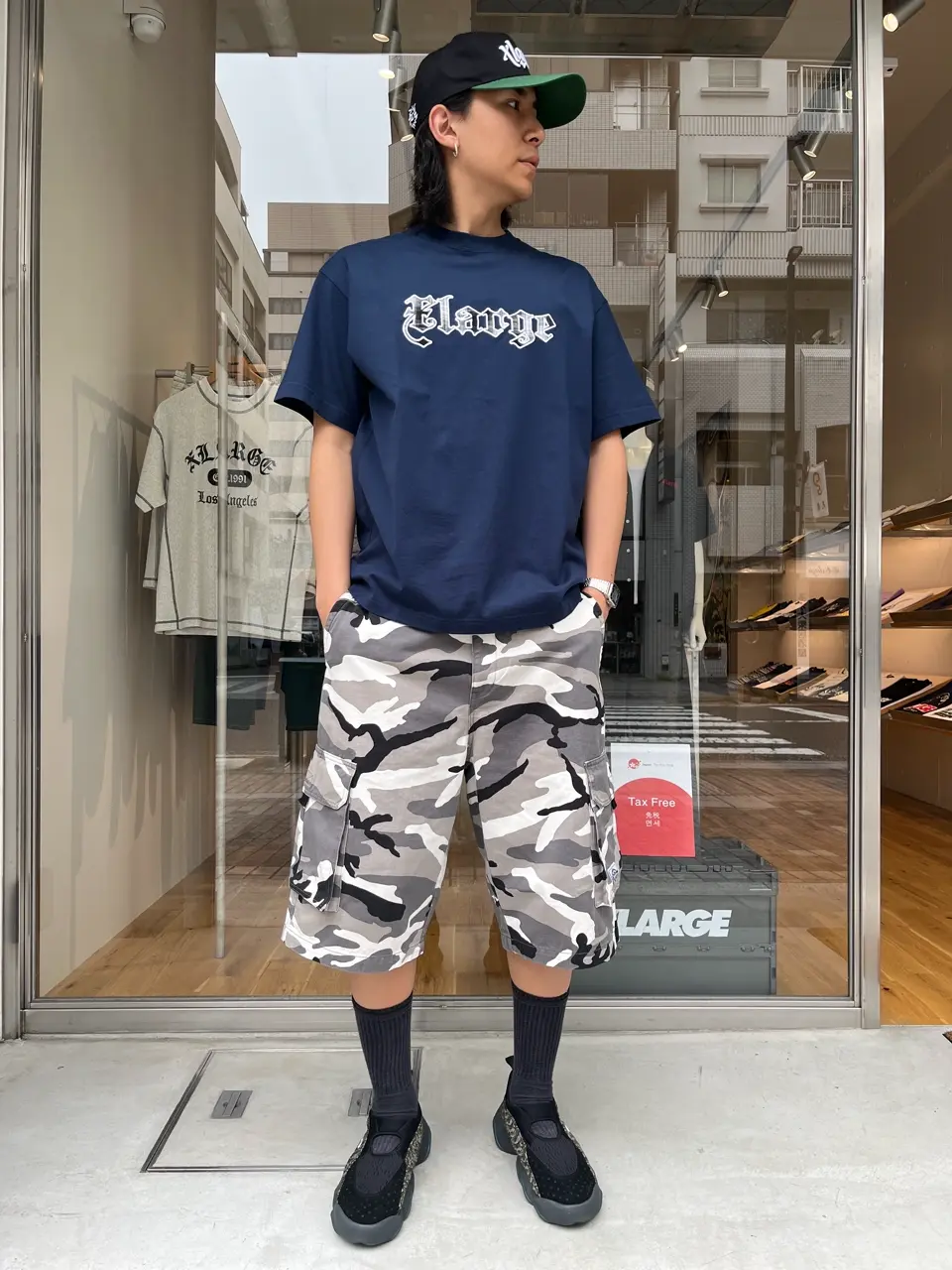 早い者勝ち 限定 XLARGE×Dickies CAMO CARGO SHORTS XLARGE×Dickies CAMO CARGO SHORTS（カーゴパンツ）｜Dickies