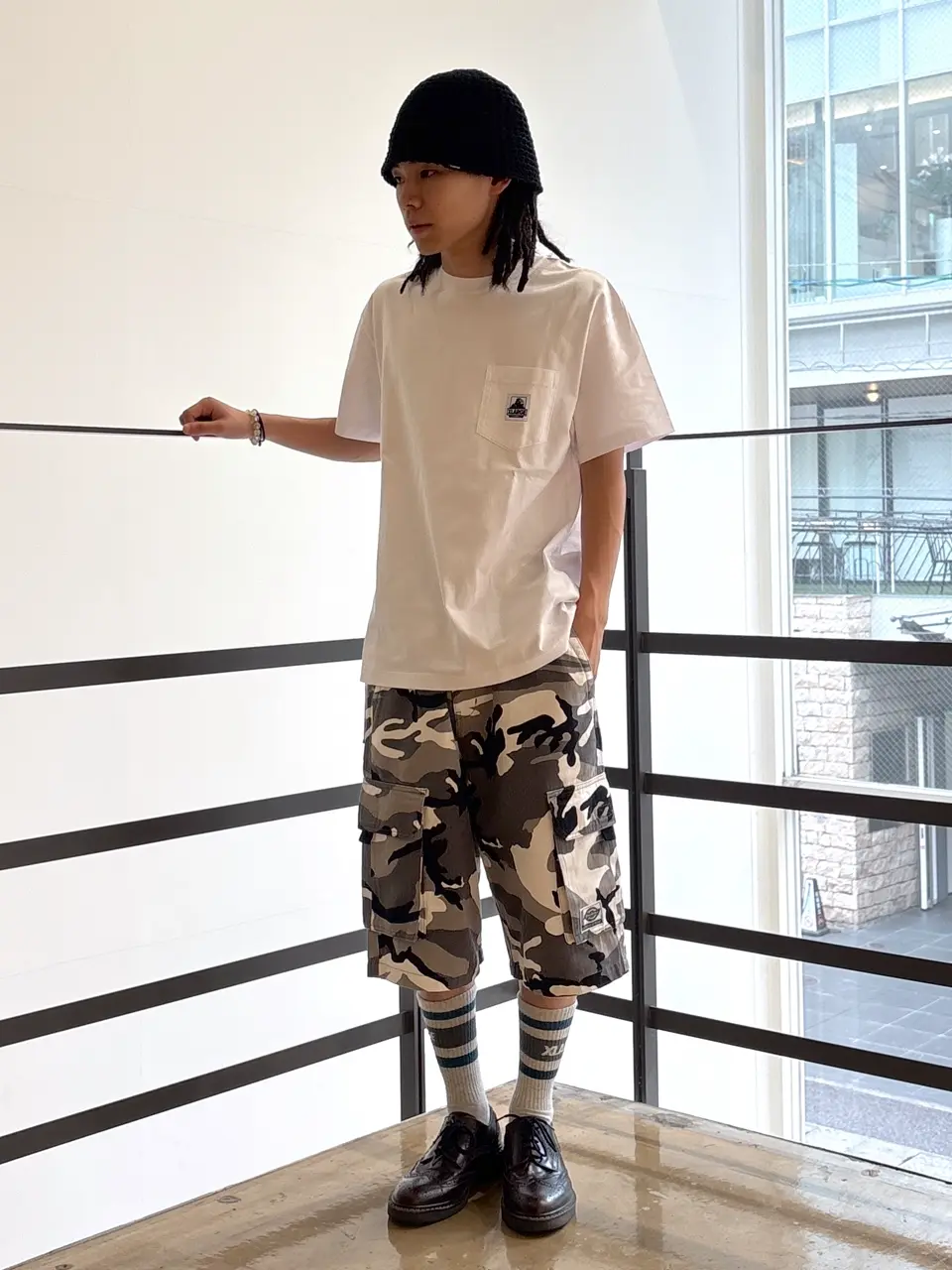 9090 King Logo Assort C カーゴショーツ XL カモ XLARGE（エクストラ ラージ） 全2色 ショートパンツ SWEAT CARGO SHORT