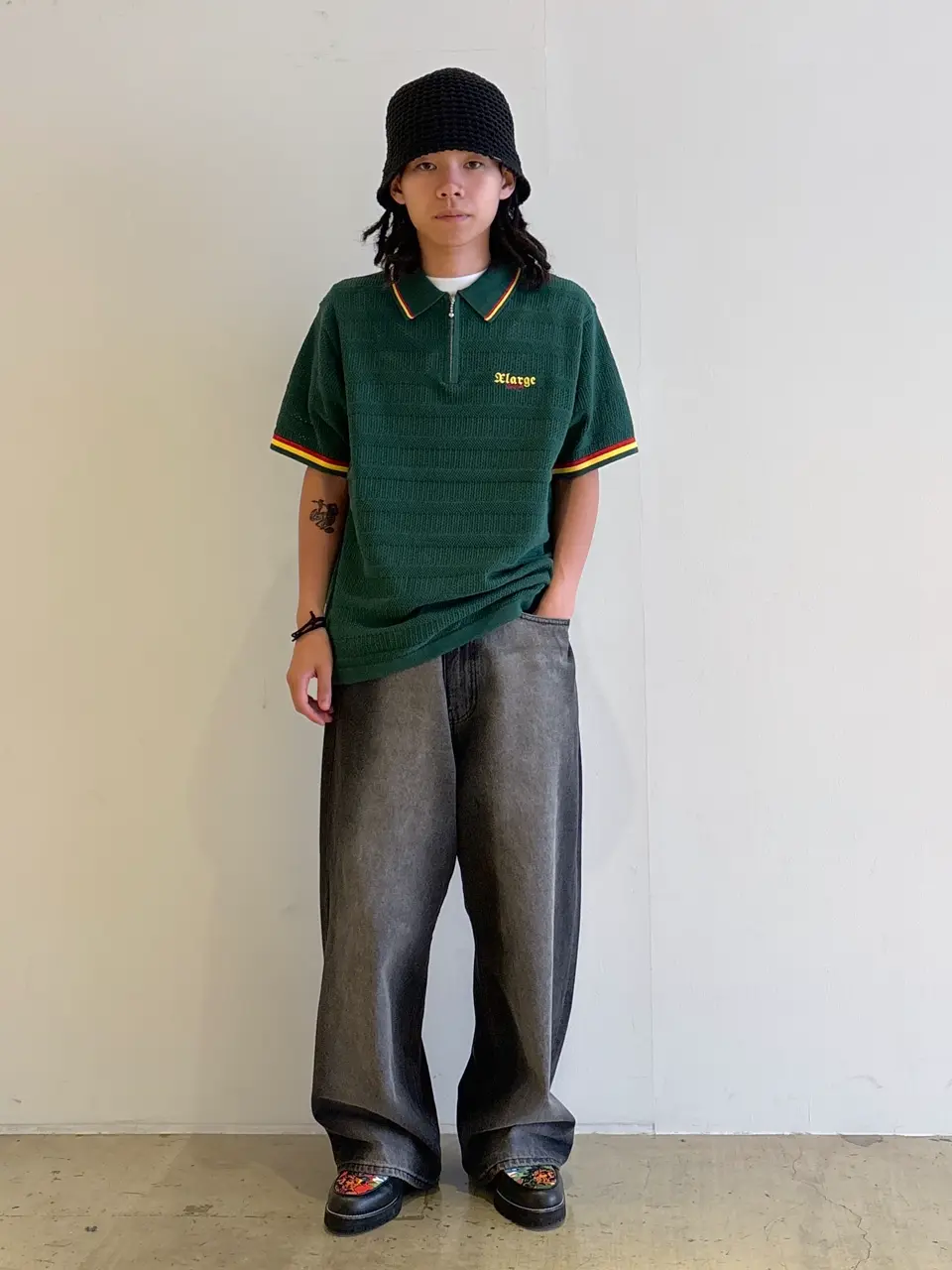 XLARGE×BOB MARLEY MESH KNIT POLO SHIRT – calif（カリフ）公式