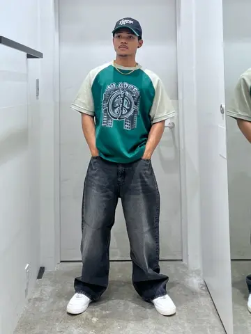 OLD ENGLISH BAGGY DENIM PANTS – calif（カリフ）公式サイト
