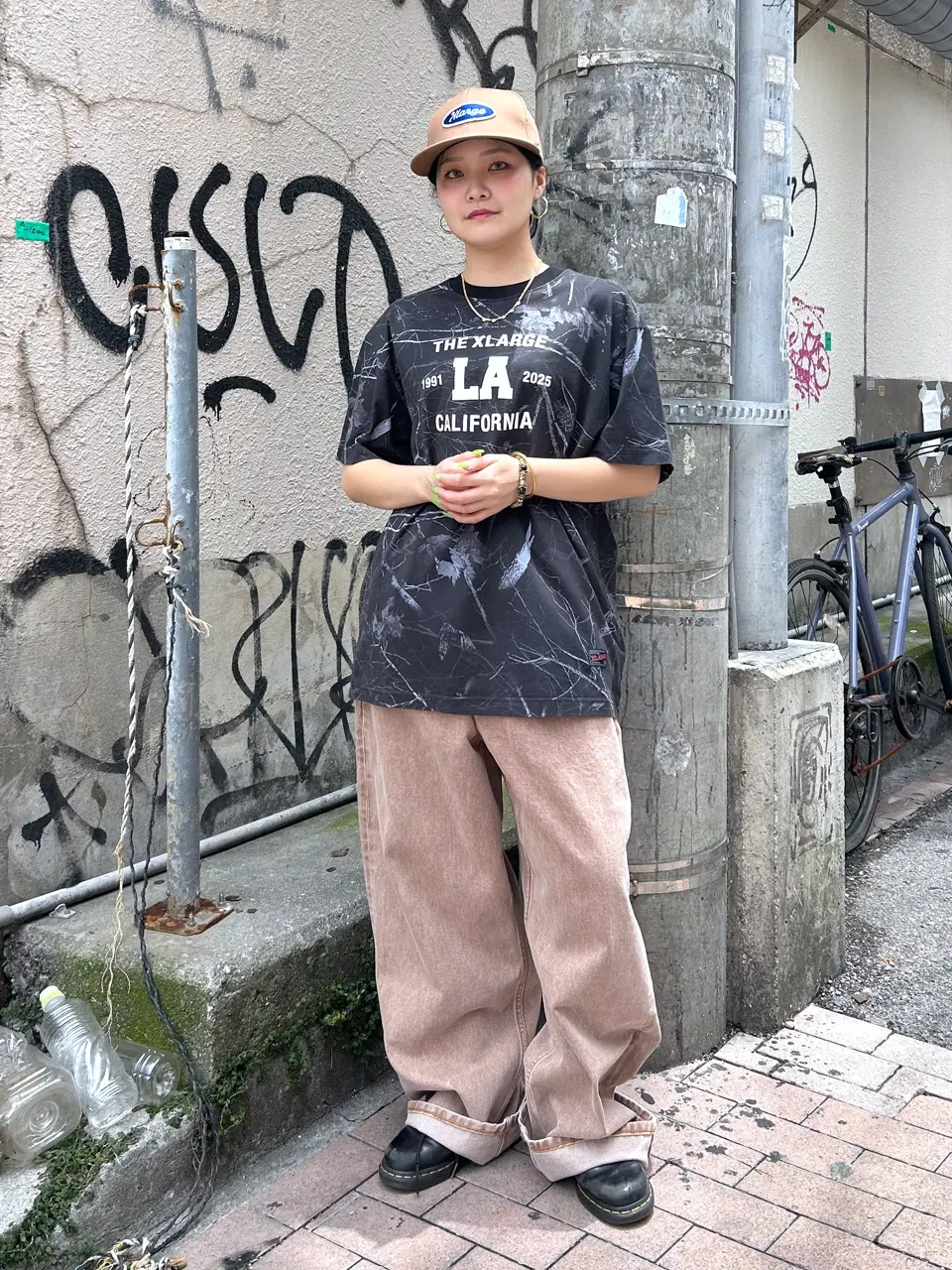 SEE SEE TREE CAMO Tシャツ GREY グレー XXL】SEE SEE TREE CAMO T