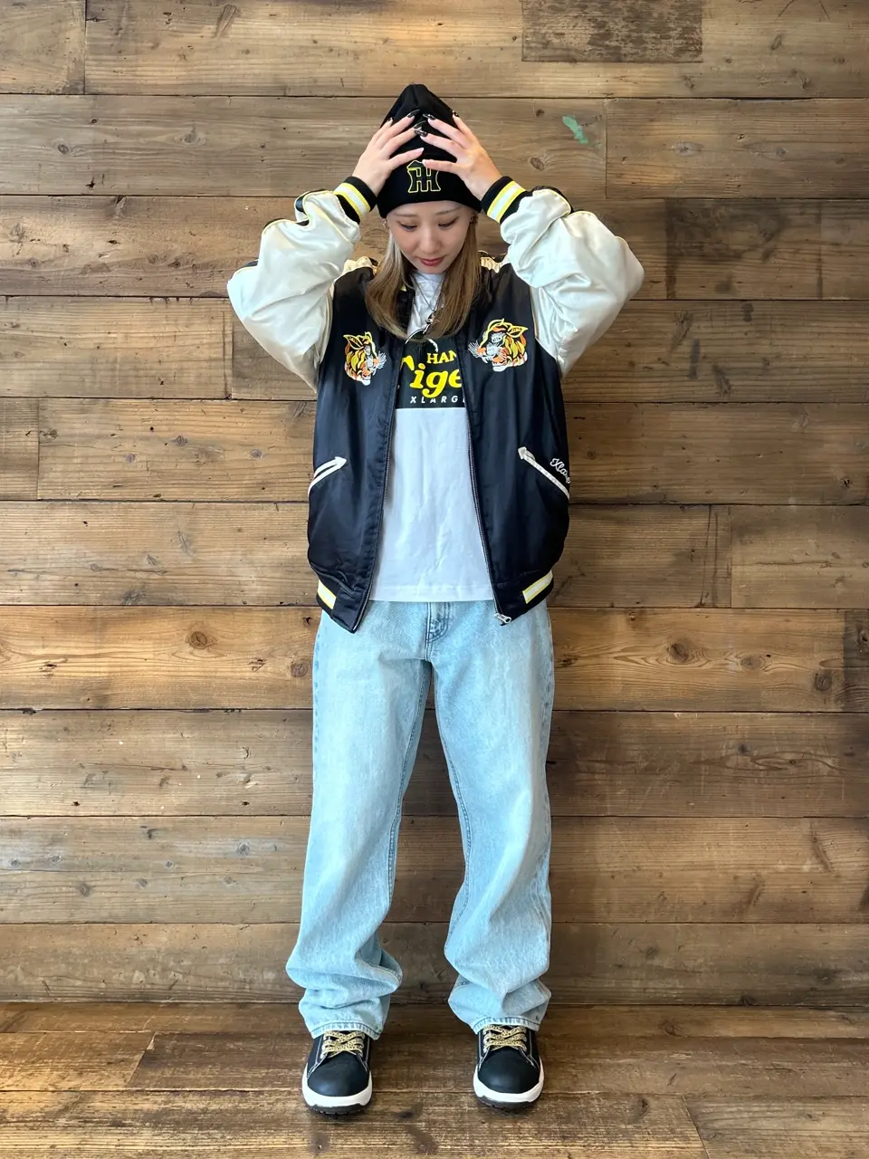 記念グッズ K1218 XLARGE×HANSHIN TIGERS SOUVENIR JACKET – calif（カリフ）公式サイト