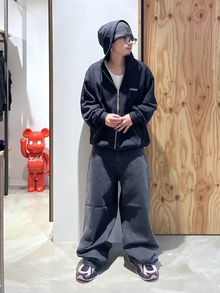 RHINESTONE OG ZIP HOODED SWEATSHIRT – calif（カリフ）公式サイト