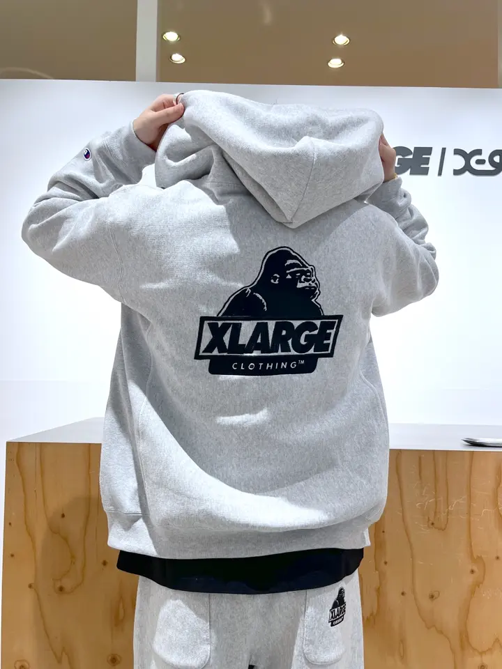 XLARGE×Champion REVERSE WEAVE ZIP UP HOODED SWEATSHIRT – calif