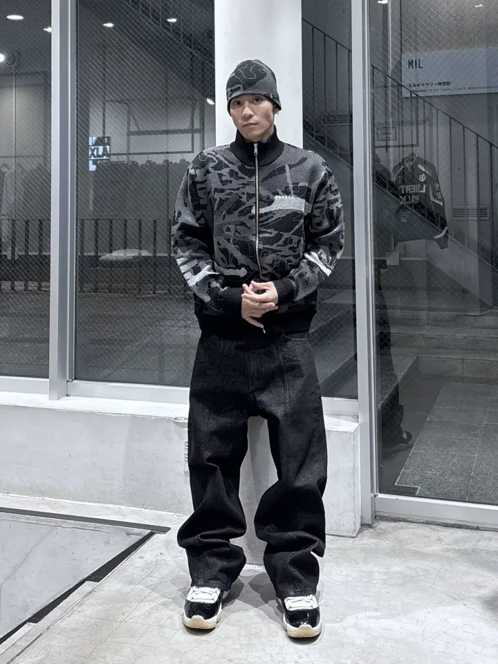 GEOMETRIC ZIP UP KNIT SWEATER – calif（カリフ）公式サイト