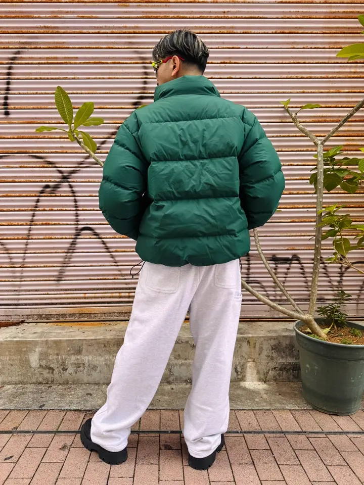 ウィンタースポーツ用 緑色ジャケットと青色サロペット adidas（アディダス） TIRO25 コンペティション オールウェザー