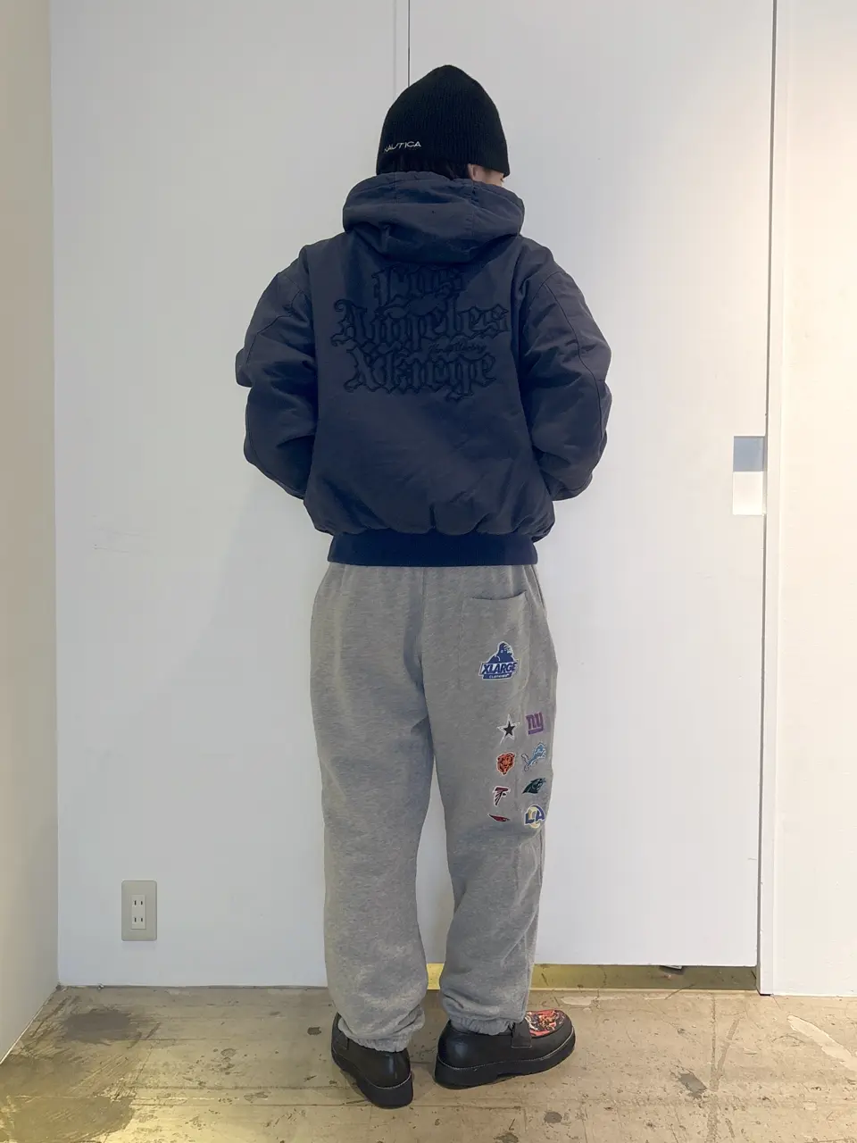 【美品】【X-Large✖アルファ】【希少XLサイズ】【ブラック】【パープル】 XLARGE OFFICIAL SITE（エクストララージ オフィシャルサイト）