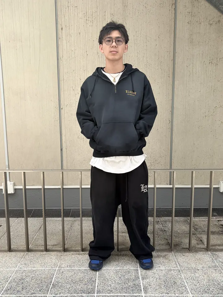 HALF ZIP UP HOODED SWEATSHIRT – calif（カリフ）公式サイト