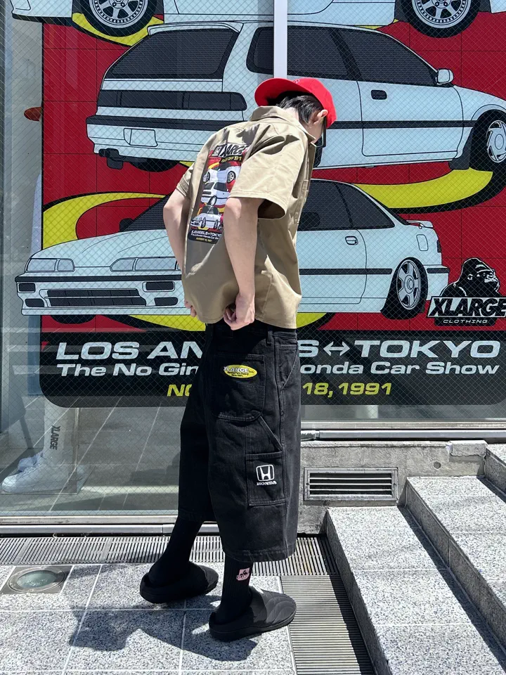 XLARGE×Honda SHOWOFF S/S WORK SHIRT – calif（カリフ）公式サイト