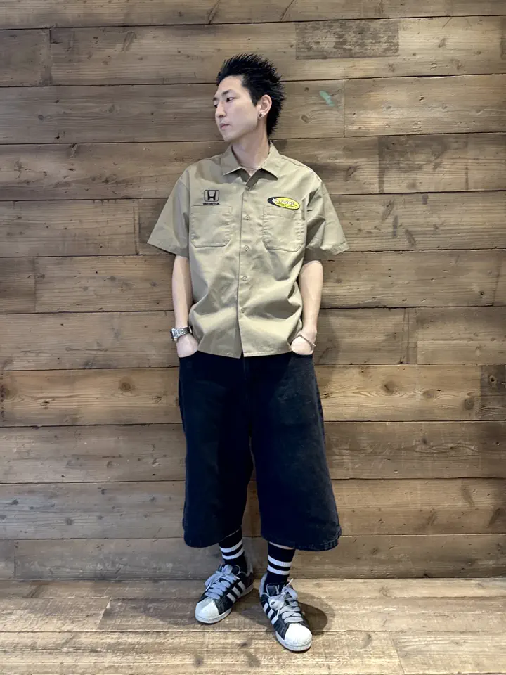 XLARGE×Honda SHOWOFF S/S WORK SHIRT – calif（カリフ）公式サイト